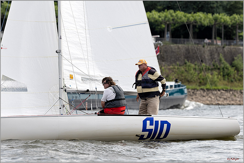 100 Jahre Rheinwoche 2022 - 2. Wettfahrt  Hitdorf - Duesseldorf, 03.06.2022,